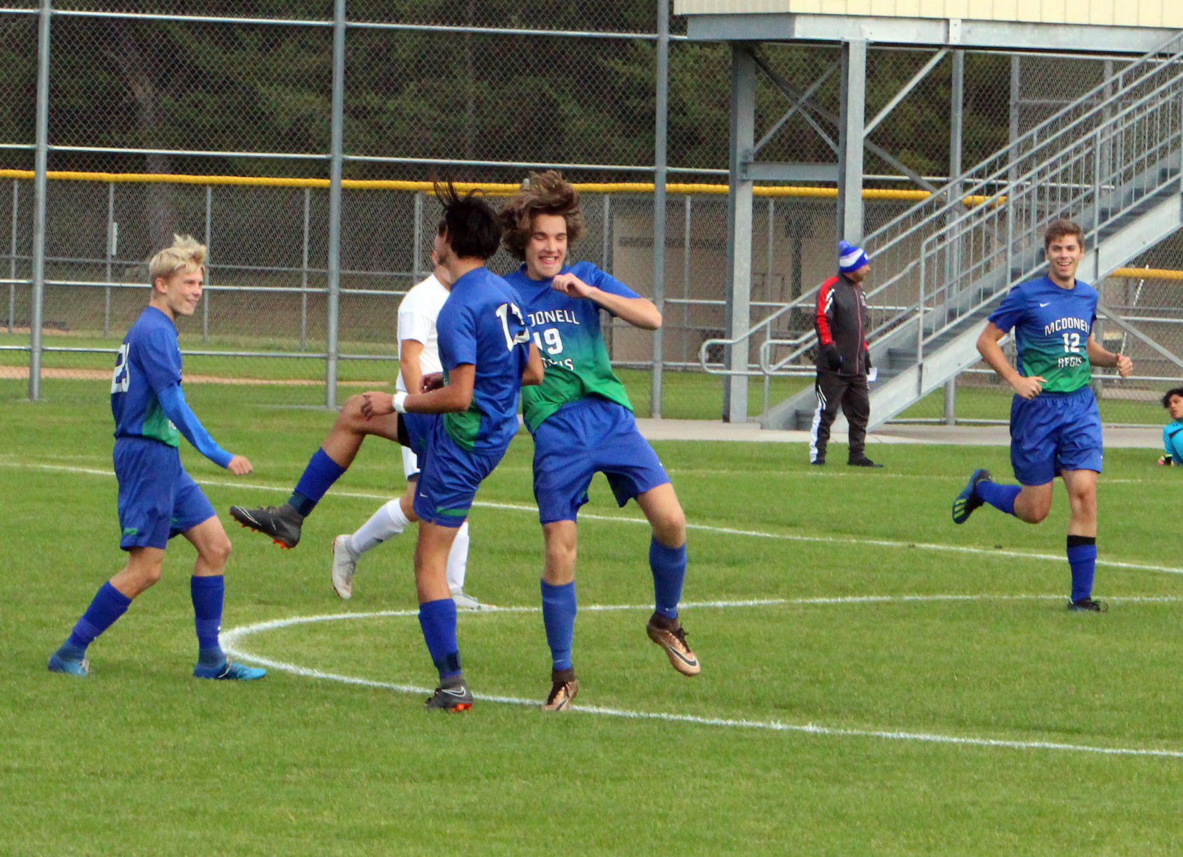 Arcadia at McDonell/Regis boys soccer 10-04-18